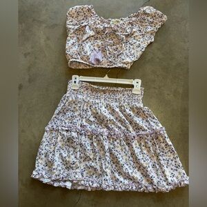Floral skirt Set